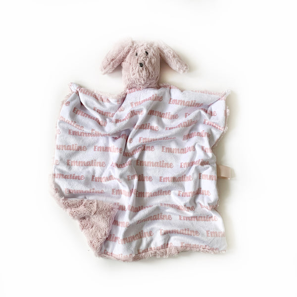 Puppy Lovey - Personalized Name Repeat - Dotboxed