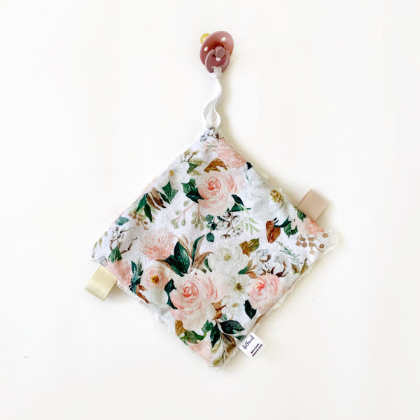 Pacifier Lovey - Vintage Magnolia Floral - Dotboxed