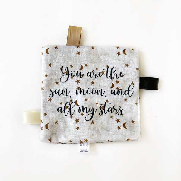 Crinkle Lovey - Neutral Stars.. You are the Sun..