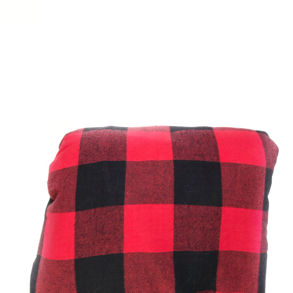 Plaid Blanket RED AND BLACK BUFFALO CHECK - Dotboxed