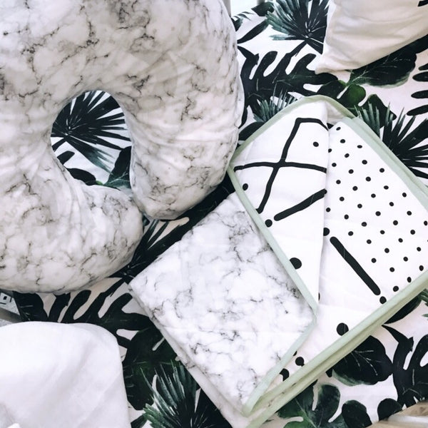 Nursing Pillow Cover - MARBLE - Dotboxed