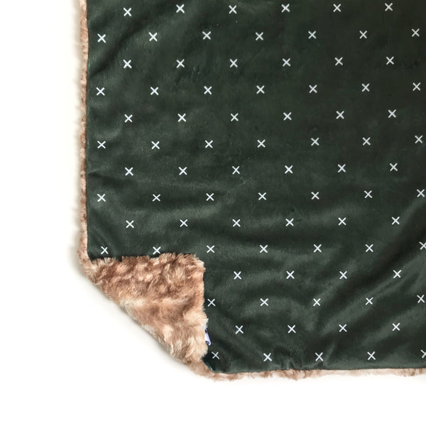 Lovey Blanket - Olive X - Dotboxed