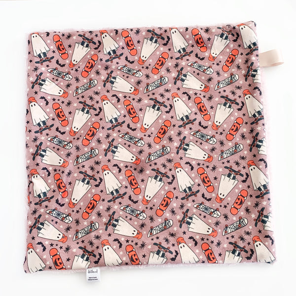 Lovey Blanket -  Skateboard Ghosts - Dotboxed