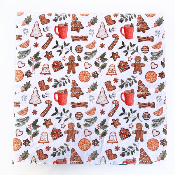 Lovey Blanket - Gingerbread Party