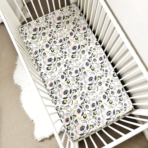 Crib Sheet - Floras Oasis - Dotboxed