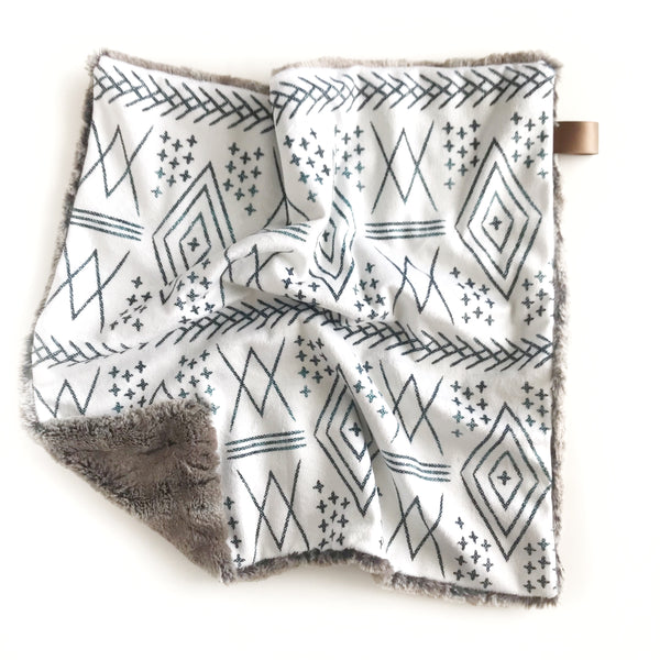 Lovey Blanket - Aztec Off White - Dotboxed