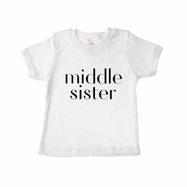 Sibling Shirts MIDDLE SISTER - Wholesale - Dotboxed