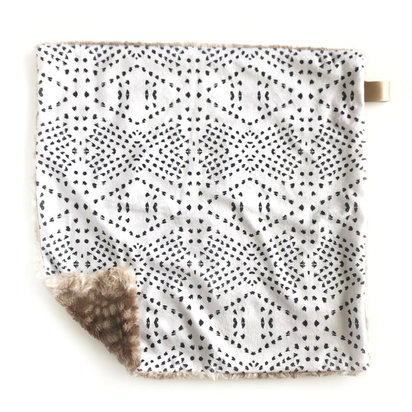 Lovey Blanket - Boho Tile Cream - Dotboxed