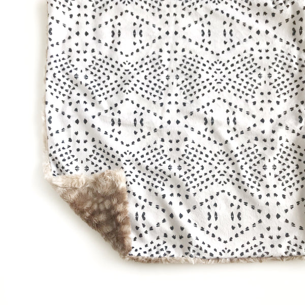 Lovey Blanket - Boho Tile Cream - Dotboxed