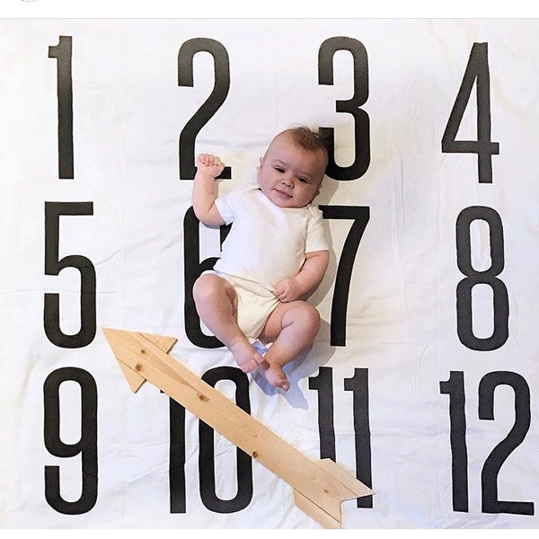 ANNIVERSARY BLANKET - BIG + BOLD NUMBERS - Wholesale - Dotboxed
