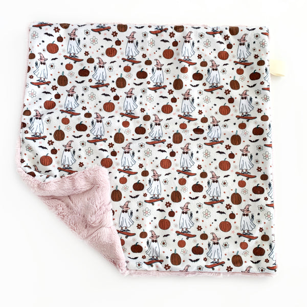 Lovey Blanket -  Cruising Halloween Ghosts - Dotboxed