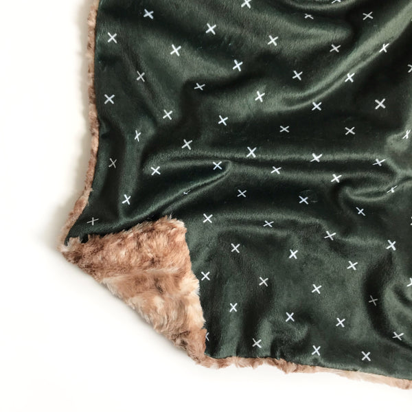 Lovey Blanket - Olive X - Dotboxed