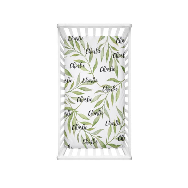 Greenery Name - Personalized Name Bedding - Dotboxed