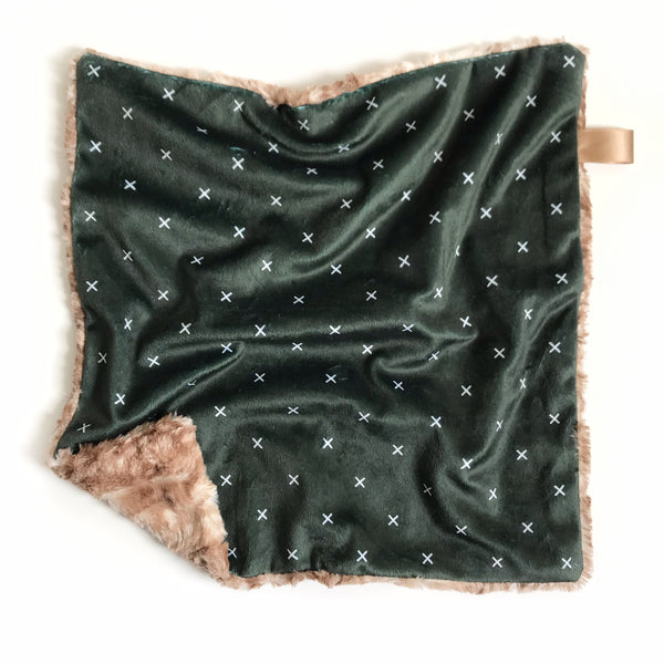Lovey Blanket - Olive X - Dotboxed