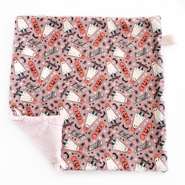 Lovey Blanket -  Skateboard Ghosts - Dotboxed