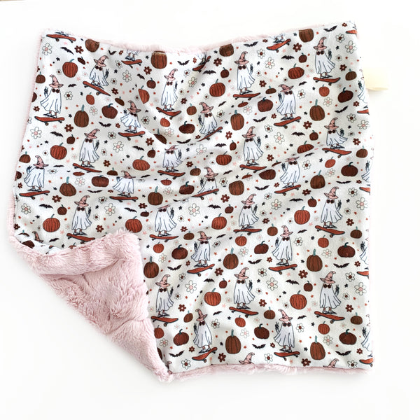 Lovey Blanket -  Cruising Halloween Ghosts - Dotboxed