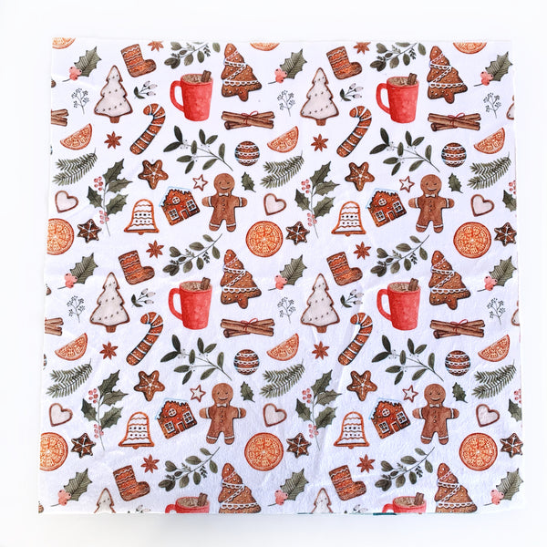 Lovey Blanket - Christmas Dinosaurs in Emerald and Pine - Dotboxed