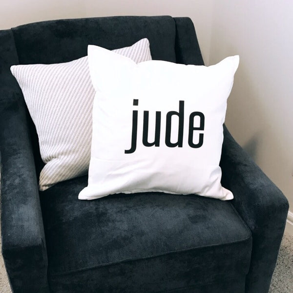 SLIGHTLY IMPERFECT - MILESTONE PILLOW ONE OF A KIND - MONTHS - Dotboxed