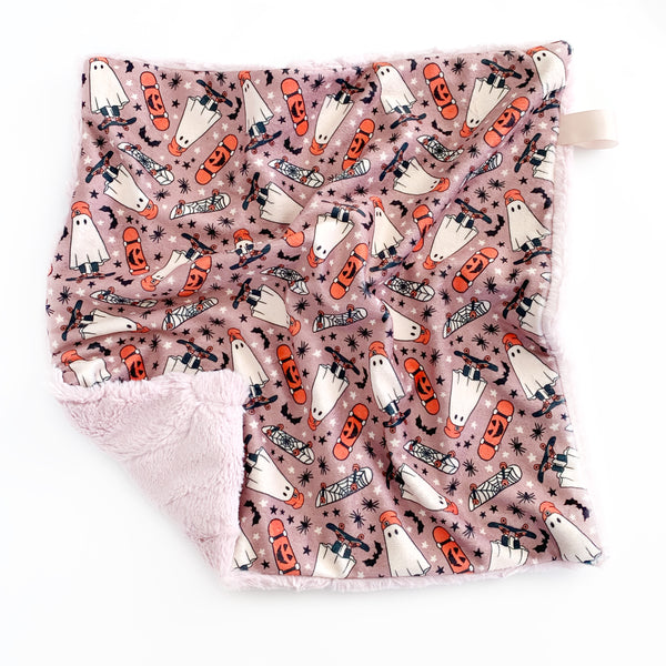 Lovey Blanket -  Skateboard Ghosts - Dotboxed