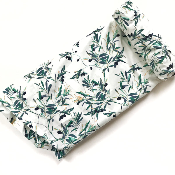 Crib Sheet - Olive Foliage - Dotboxed
