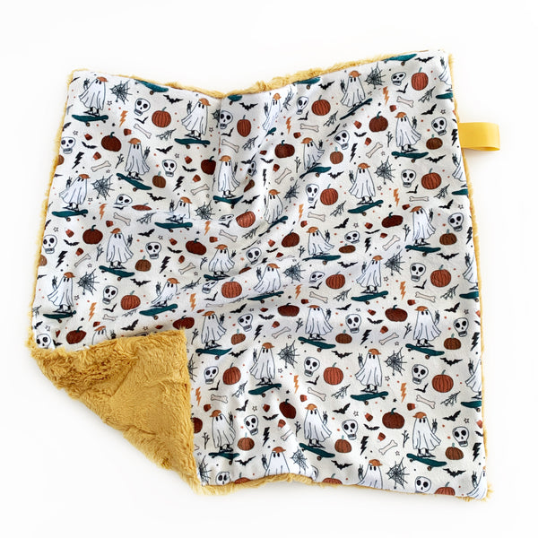 Lovey Blanket -  Hipster Halloween Ghosts