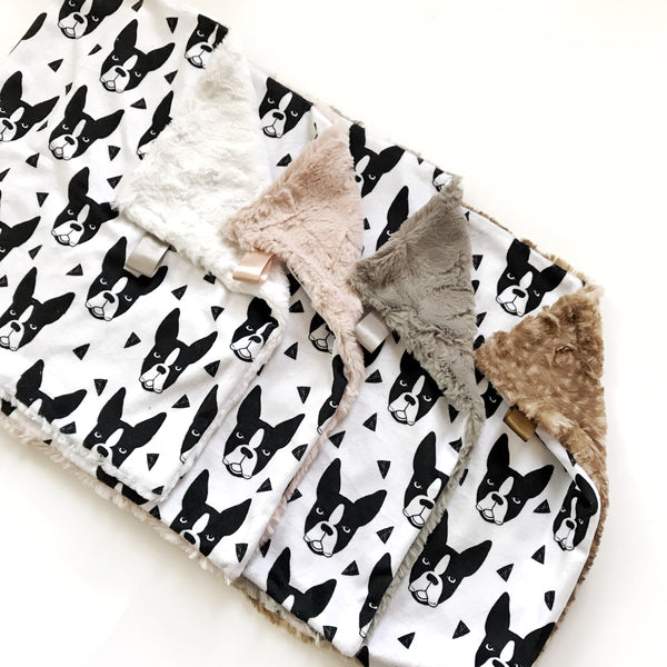 Lovey Blanket - Boston Terrier - Dotboxed